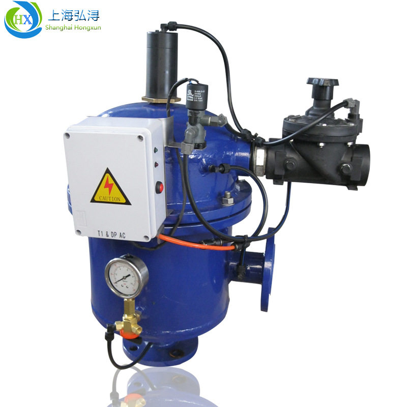 100系列经济节约型全自动水动吸式自清洗网式过滤器膜前工业过滤