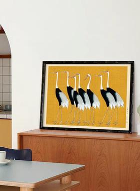 法式众复古客厅装饰画新搭中式中国风美式中混日式古挂画群小RBT