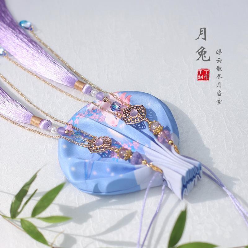 月兔古风随身腰香佩汉空服安WTE神囊手配工饰荷包袋腰流