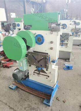 小联合冲剪机角钢js-cjj-5切槽钢型材冲孔剪切一体机型电动角铁孔