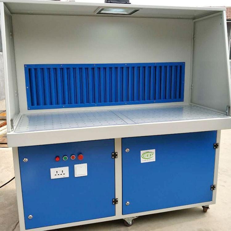 工业无尘打磨抛光除尘工作台