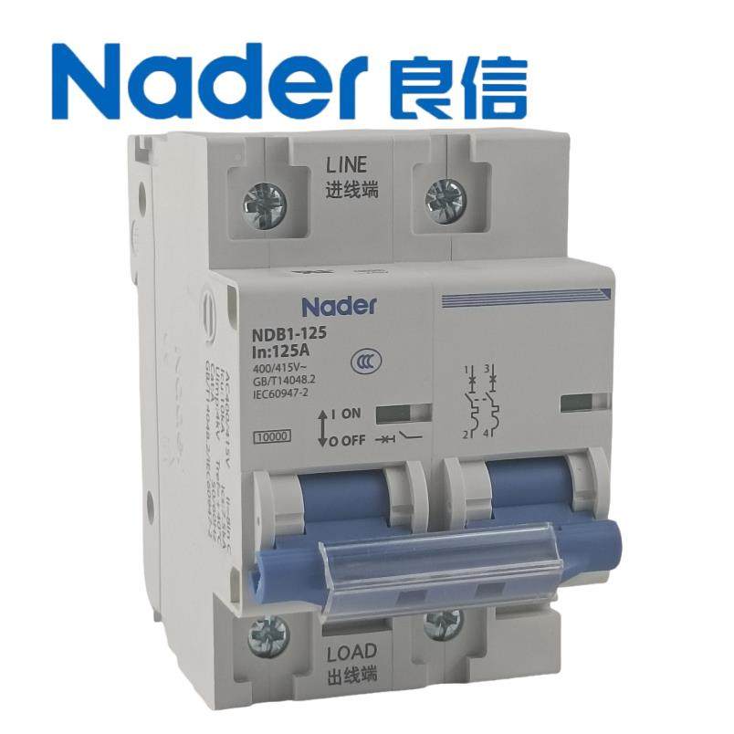 NadrKPW上海路良信NDB1125C型空气开e关-家用1P2P小型断器3P4P微