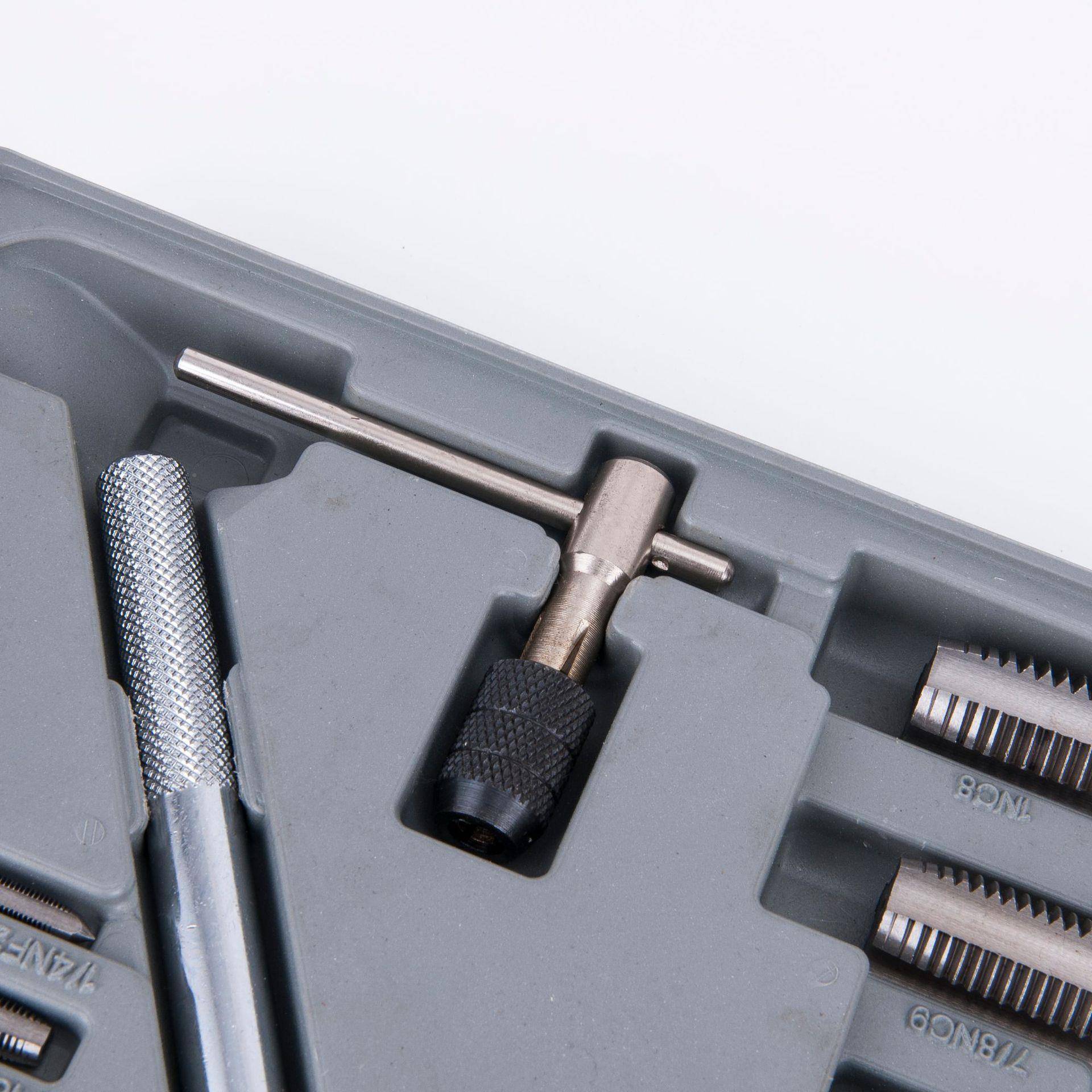 厂家直4销公/EOK英制45件1套丝锥板牙套装1/-“，公制M6-M2制4