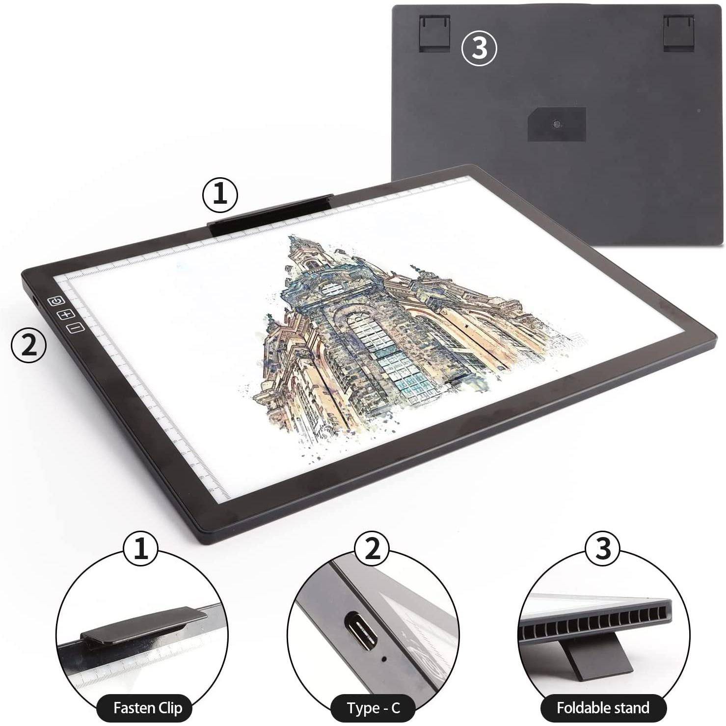 A图4A3电拷贝台儿CGR画童画板美术生专用素描画板充速写板绘拷贝