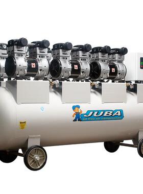 飓霸空机600DBMX6无油静音压缩工业空1压机9.6机K压W喷漆木工打气