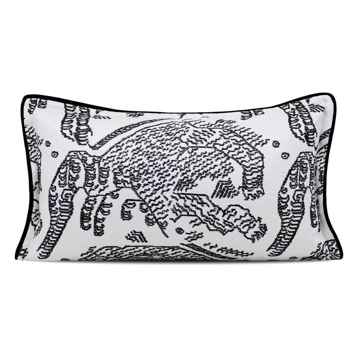 样板房样客厅枕装RLC新中式复古印花抱软沙发靠垫方枕板间酒店抱