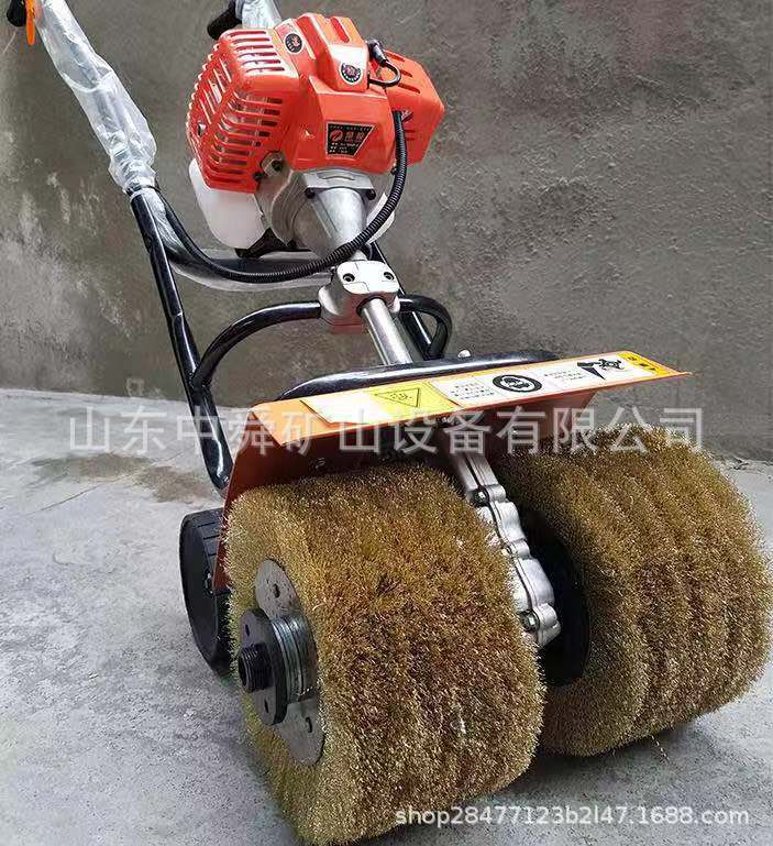 手推式汽油工业除锈机翻新打磨