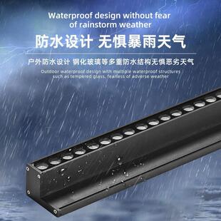 太院阳亮能防水户外墙灯化工63843程洗线形灯外墙庭灯