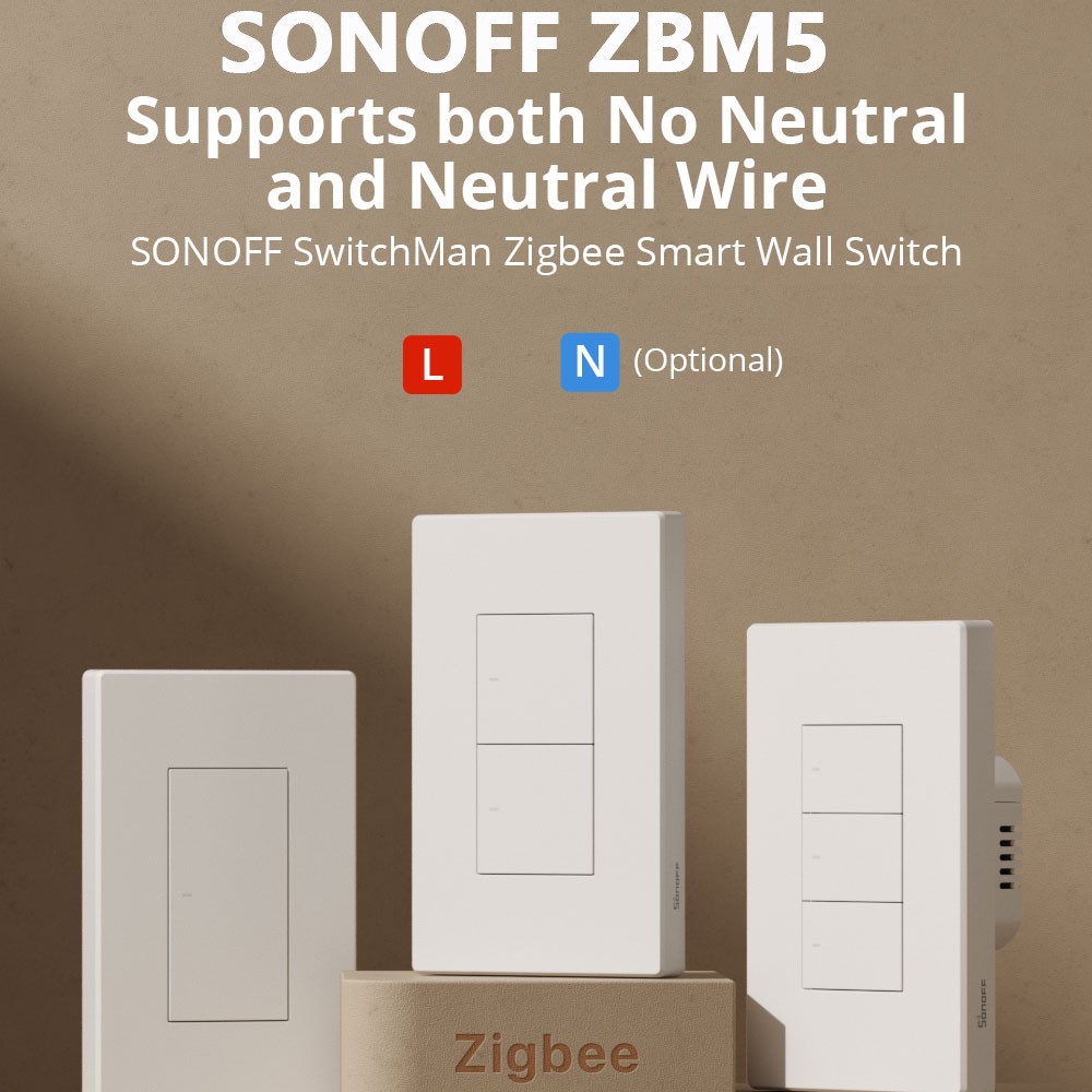 SonoffZBM5120/86智能开关