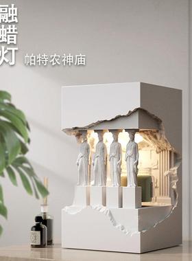 嵌入式膏灯卧室床51381头台灯蜡灯走廊墙角融内嵌氛壁围石灯