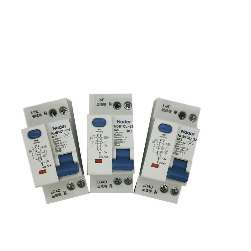 上海良信DB1CL-3NPNW家用2漏电保护断路器小断路器漏型电保护