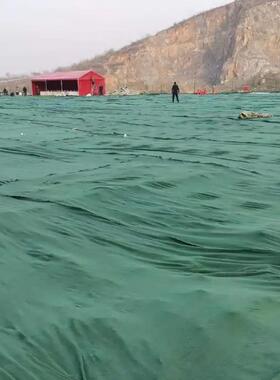 应性布防程扬尘绿色盖急土布防尘工盖土防应急性防渗临时简易无纺