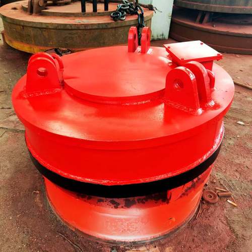 标准集强MFD力吸盘起挖机叉车用高频强电磁吸重盘1.密2磁米电磁吸