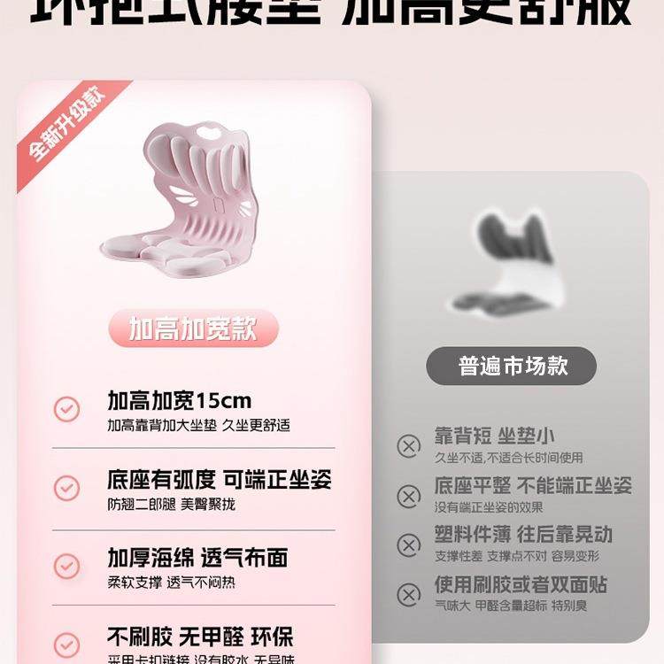护体坐垫久坐撑办公室座椅腰20240823靠腰靠垫腰部支人工学床上靠,居家布艺,抱枕被,淘宝优惠券,粉丝福利购,淘宝优惠卷