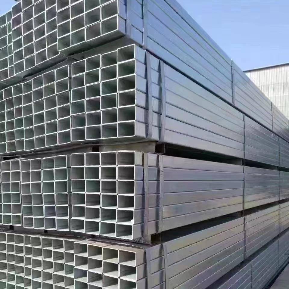 镀锌矩形管方形管铁无缝方通方管方加工建筑工程Q366652BQ3管55B