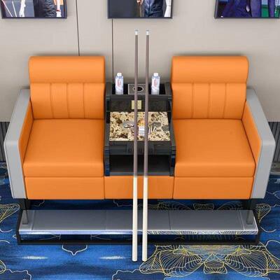 台球发椅子专用球沙椅观台球厅室休闲网红沙发椅球专XCK用休闲沙