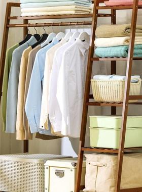 简易衣纳柜子家用卧室出租房实用儿童收衣橱置物架组实木装96230