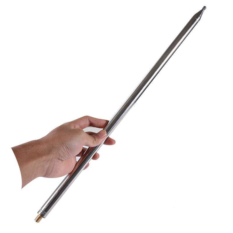 收音机0线短波天线不锈钢CXW5.6米拉杆天M1接口，DIY短波拉杆天