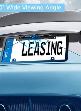 电泳黑倒色美式车美牌QXM-1011框车载摄像头高清红外后夜视框视车