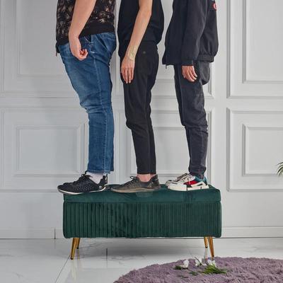鞋店换鞋凳布金腿服装店凳子休凳QQZ息欧式简约凳子艺床长尾收纳