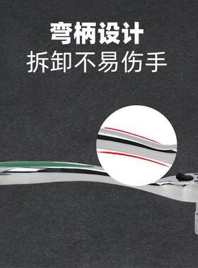 棘轮外套筒扳手装套组合多功能六大OVQ飞棘轮套头全套角汽修工具