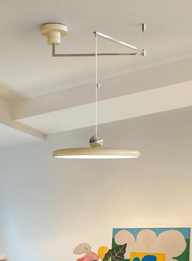 飞碟餐厅灯灯224新款创0意餐桌吊现代简约饭厅原木风护中眼94756