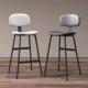 吧北欧吧台椅脚台399凳简现代高凳子网红轻奢酒吧椅高吧椅家用吧