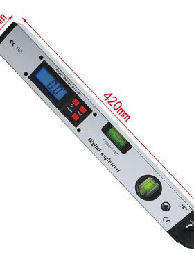 400mm/度1INCH数显角尺6电水平尺数显角度仪角子HDD度尺