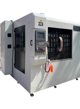 双工位数控JH-SK102抛光自机卫浴板抛机铜盖数控光机锥抛形动光抛