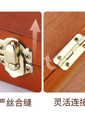 中盛古画材调色盒_复画盒质上色手提木油画NUB箱轻便型工具箱笔盒