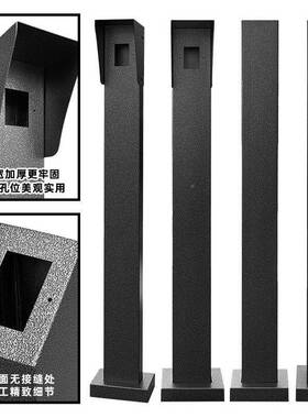 门禁YJN-2200系统刷卡按钮立柱脸人别识机落地支架闸机通道关开读