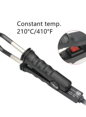 OOF调温热型热溶胶接L发器J加R-618纳平头618专业米接发钳