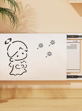 电表箱装媒饰画民宿改关配电盒玄遮挡电闸强弱电箱盖板多体810252