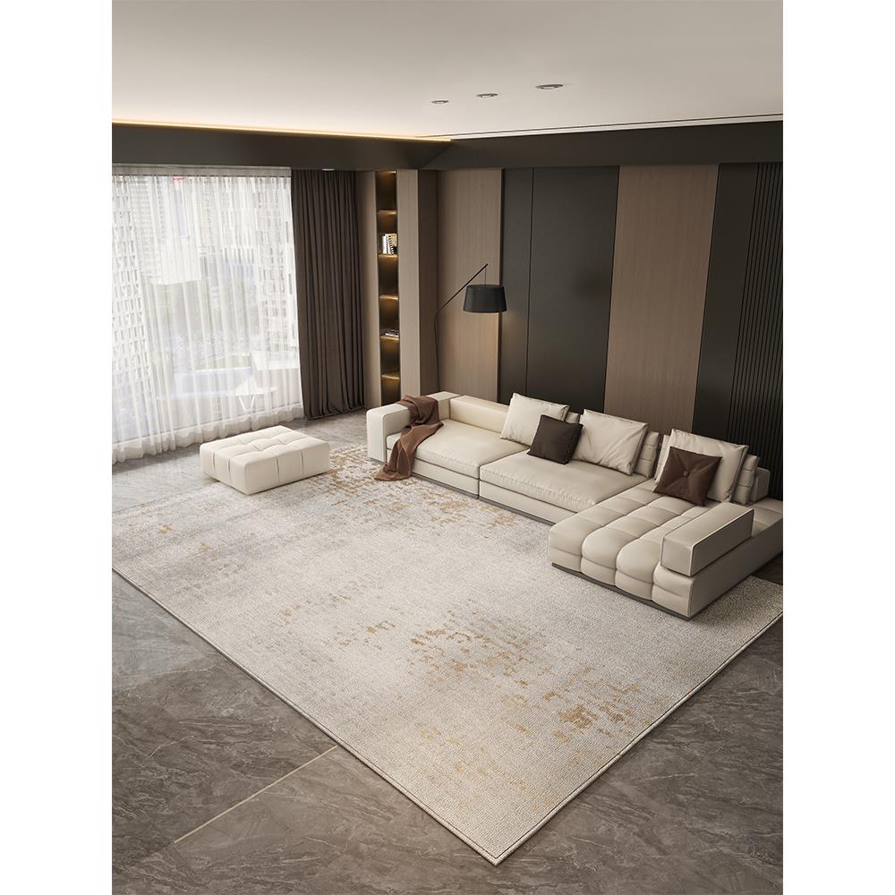 DM-5185 简约现代客厅地用毯茶几毯卧室免打垫家免洗可地擦沙发高