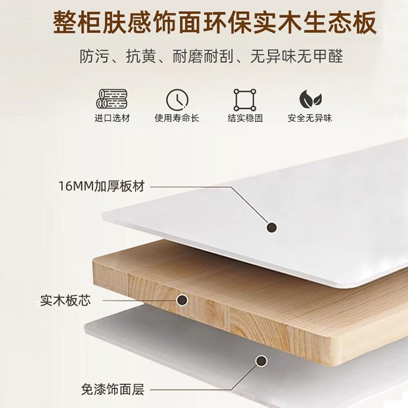 实木书玻璃门书架组12-55435合展柜防尘客厅一体整体落地柜示用柜