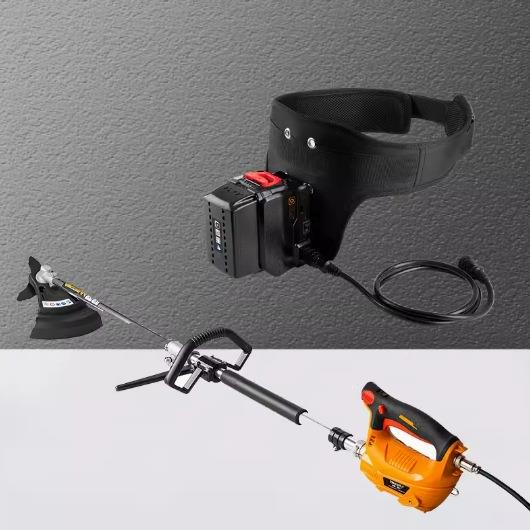 传峰MLF无草刷打动机割灌机电除草机多功能开充荒电割草机