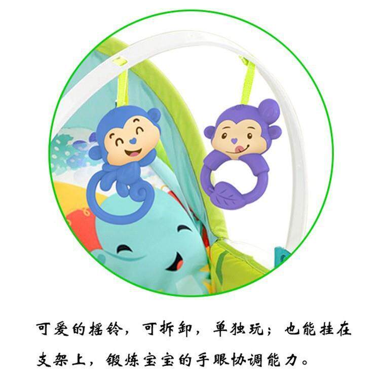 节厂家直销婴儿音乐震动摇椅多抚功能宝宝安摇椅靠背390可调躺椅