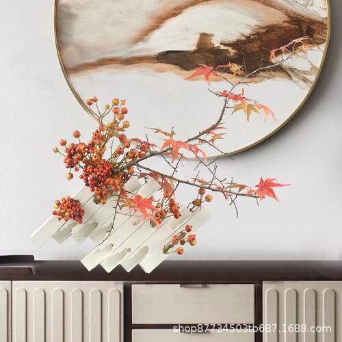 现代简约仿花摆客厅YLM装饰花民宿桌摆设样餐板间售楼真处件花艺