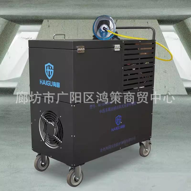海固0HG-CH992ZK300全面中罩压车连续送风式长管呼吸器载恒流款1-