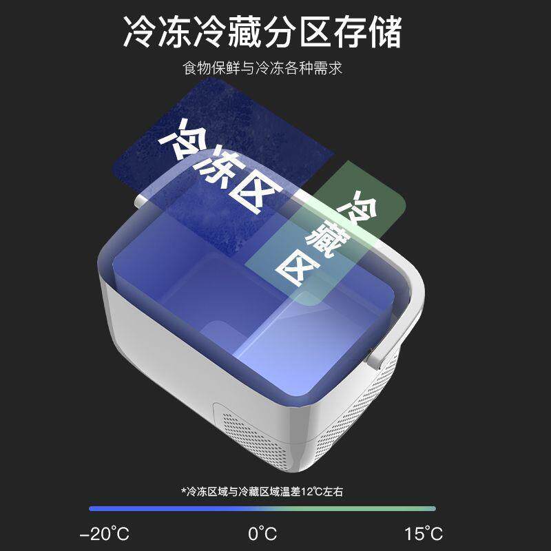 p冰车zz车载藏箱压缩机冷冻冷大货专用12V24V车家两用户外654迷你
