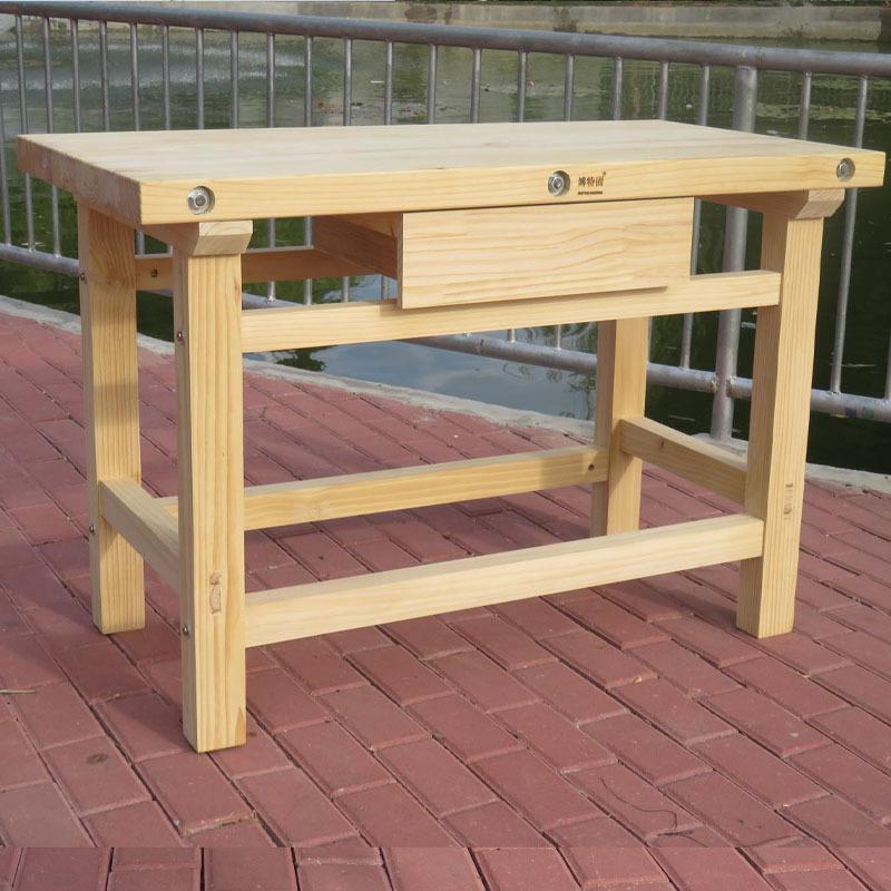 实木工作木工桌钳工模具作台维修装配操作台仪具器工工677桌台抽