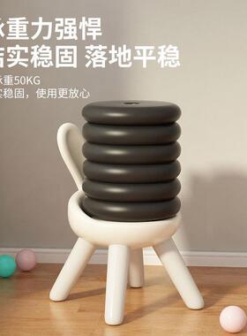 儿童椅凳子靠背宝桌宝塑家料坐椅幼儿园室内椅用座椅RYN小板矮凳