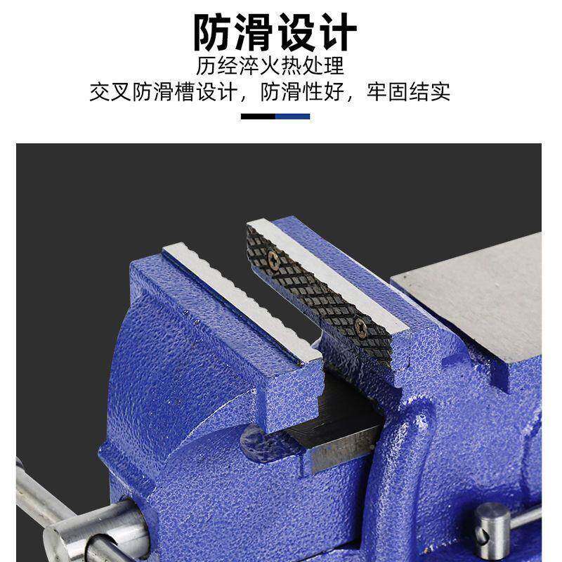 台虎台钳子小能型虎钳台夹多具台虎桌甜工作台重KCA型家用功钳工