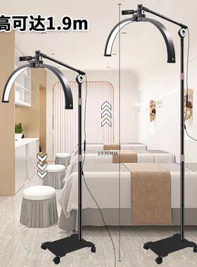 25435寸折叠桌面落地两用美睫灯2寸两用甲半灯月U型纹绣美补8光灯