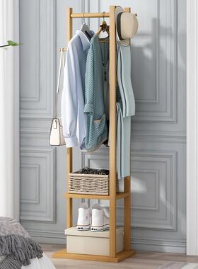 简玄易衣QAO帽架落地卧室家用收置架纳衣进门关挂衣服架子多功能