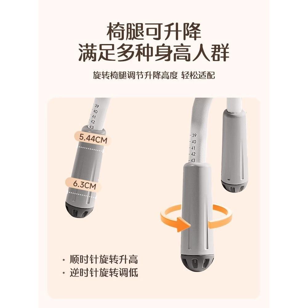 椅子电脑椅学习椅升妆降书YZV桌卧椅适室化椅家用办公椅舒久坐靠