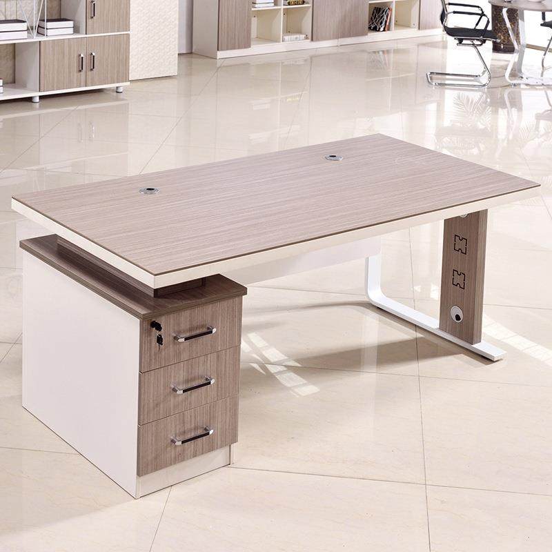 办公板式大班桌椅式合板大班台时尚板桌总裁桌老简约组现代主管办