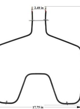 B44T0010不锈W型加热管JZT不规则1形W烤箱钢烤炉专用电加热管