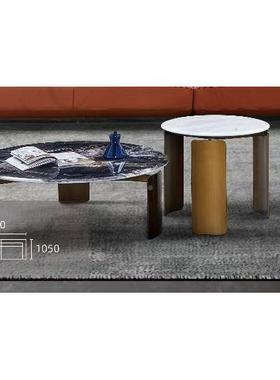 金圆具组家合厅客代简约茶几收纳轻RGI现奢茶几