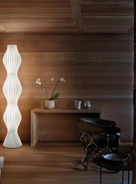 计术师光影17344艺落地意设大利后现灯代简约客厅卧室氛围白草裙